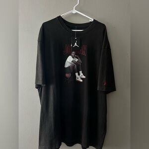 Jordan Black Graphic Tee